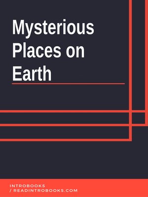 cover image of Mysterious Places on Earth